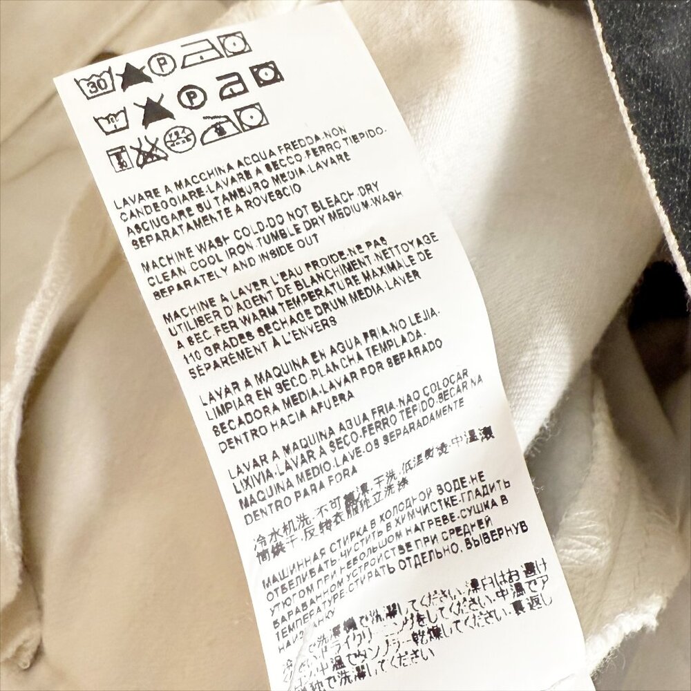 Isabel Marant Slim Metallic Gold Pants S - Picture 9 of 10